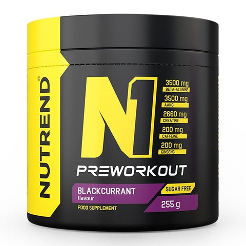 N1 Pre-Workout - Blackcurrant - 255g