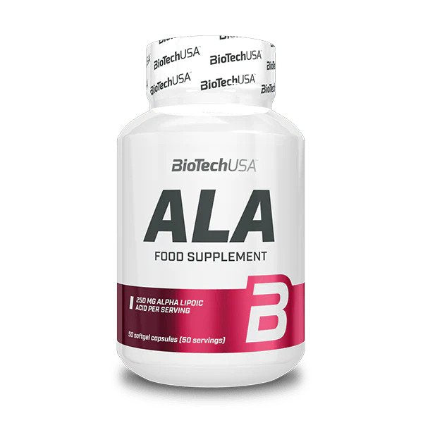 ALA Alpha Lipoic Acid - 250mg - 50 caps