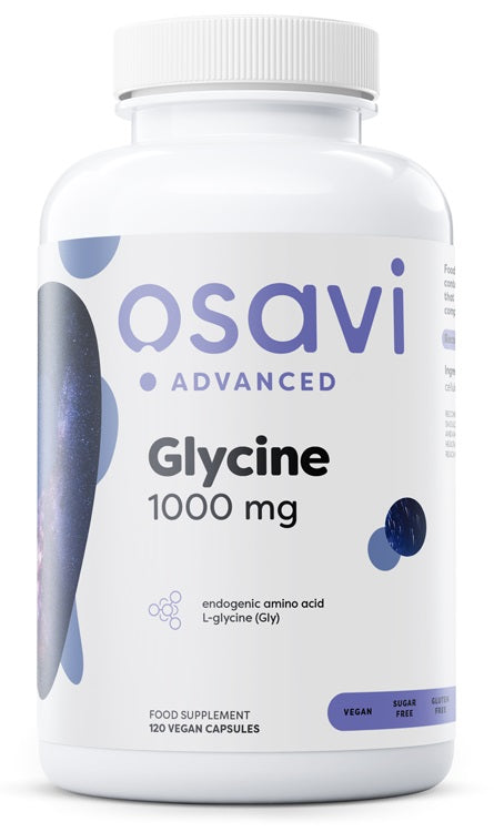 Glycine - 1000mg - 120 vegan caps