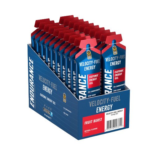 Endurance Energy Isotonic Energy Gel - Fruit Burst - 20 x 60g