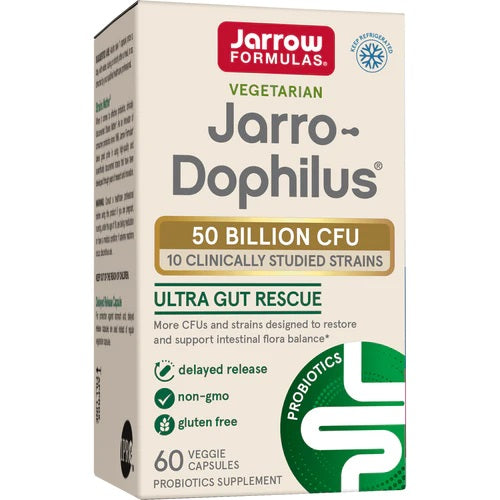 Jarro-Dophilus Ultra Gut Rescue - 50 Billion CFU - 60 vcaps
