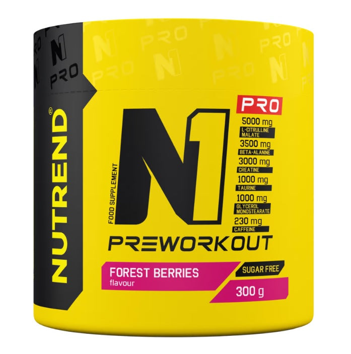 N1 Pro Pre-Workout - Forest Berries - 300g