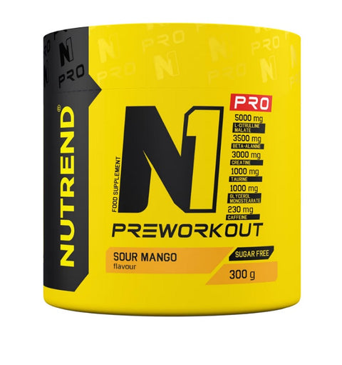 N1 Pro Pre-Workout - Sour Mango - 300g