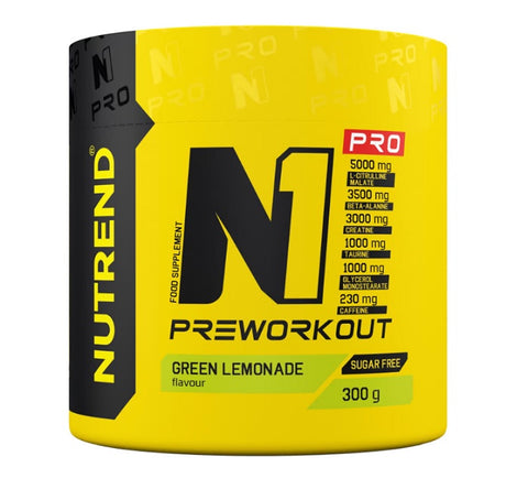N1 Pro Pre-Workout - Green Lemonade - 300g