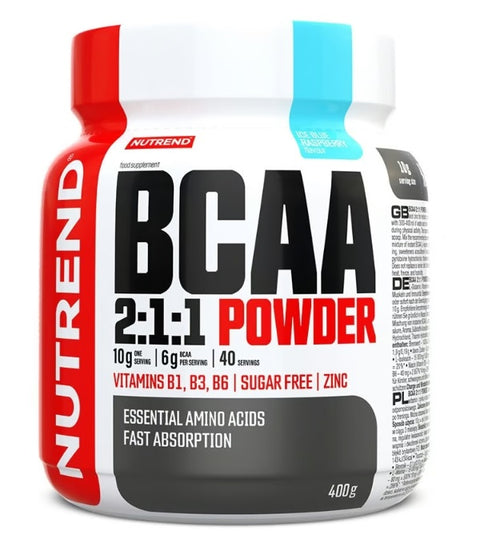 BCAA 2:1:1 Powder - Icy Blue Raspberry - 400g