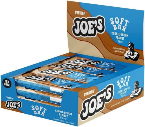 Joes Soft Bar, Cookie Dough Peanut - 12 x 50g