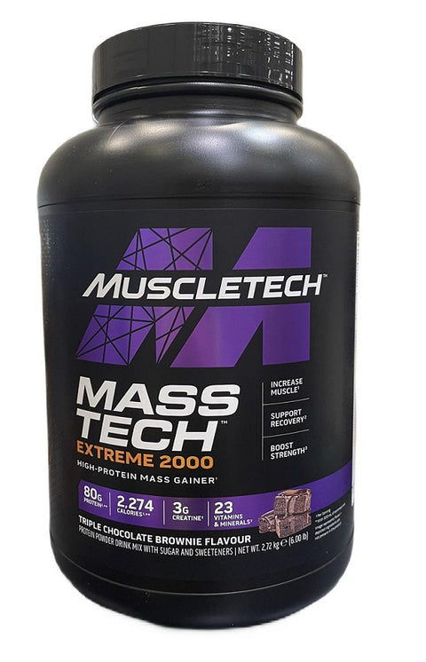 Mass-Tech Extreme 2000 - Triple Chocolate Brownie - 2720g