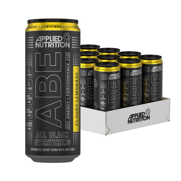 ABE Energy + Performance Cans - Cloudy Lemonade - 12 x 330 ml.