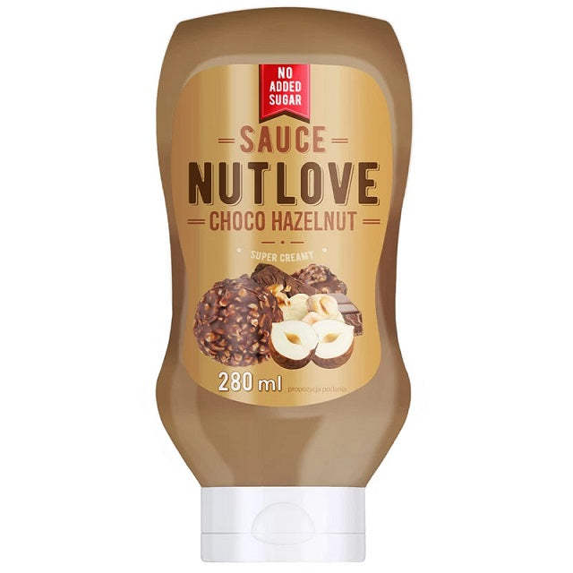 Nutlove Sauce - Choco Hazelnut - 280 ml.