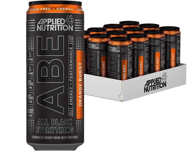 ABE Energy + Performance Cans - Orange Burst - 12 x 330 ml.