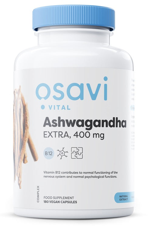 Ashwagandha Extra - 400mg - 180 vegan caps