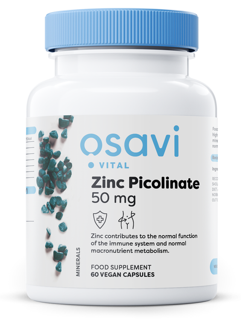 Zinc Picolinate - 50mg - 60 vegan caps