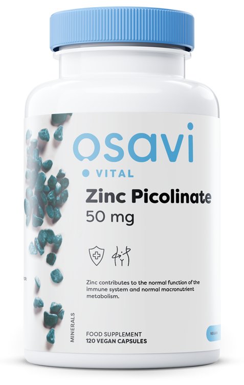 Zinc Picolinate - 50mg - 120 vegan caps