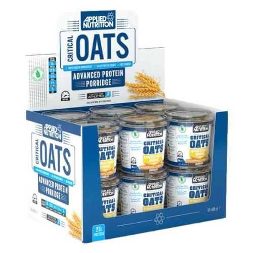 Critical Oats Protein Porridge, Chocolate - 12 x 60g 