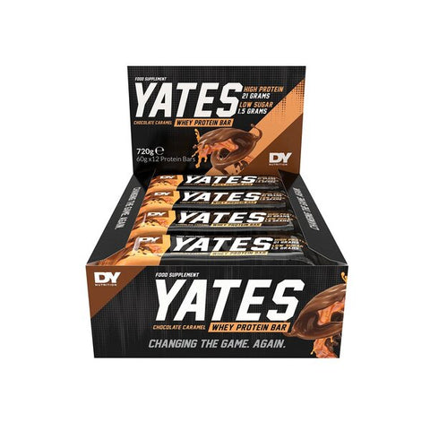 Yates Protein Bar - Chocolate Caramel - 12 x 60g