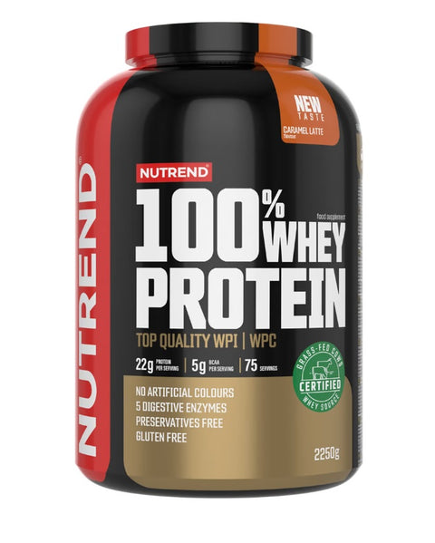 100% Whey Protein - Caramel Latte - 2250g