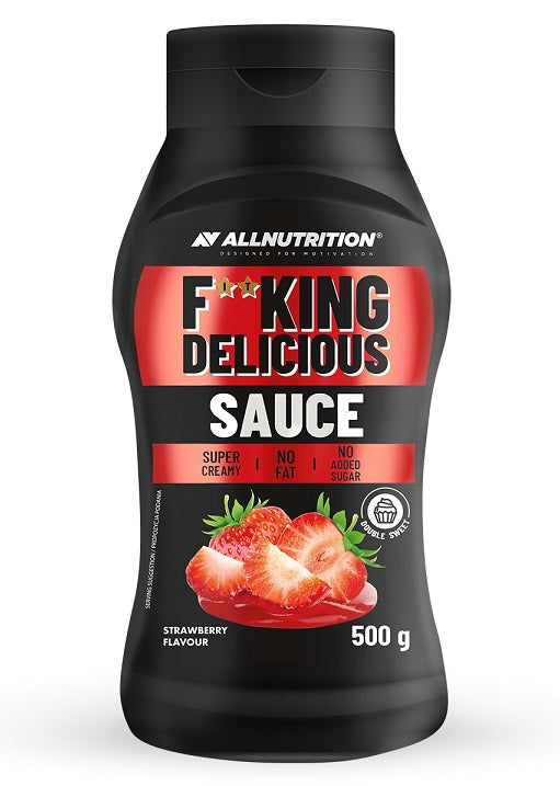 Fitking Delicious Sauce - Strawberry - 500g