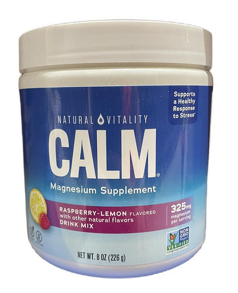 Natural Calm - Raspberry Lemon - 226g