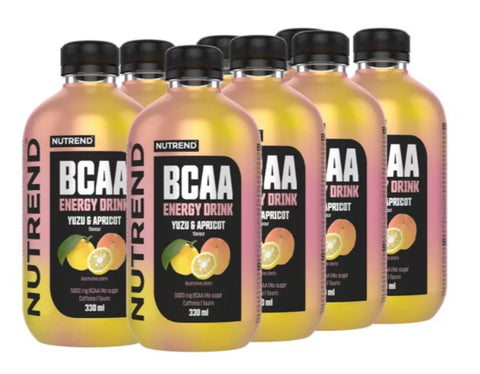 BCAA Energy Drink - Yuzu & Apricot - 8 x 330 ml.