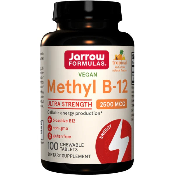 Methyl B-12 - 2500mcg (Tropical) - 100 vegan chewable tabs