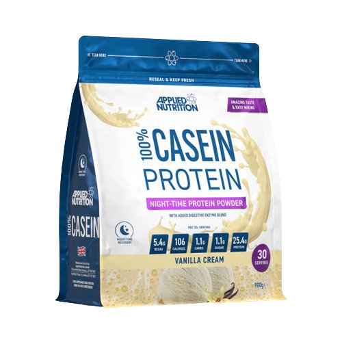 100% Casein Protein - Vanilla Cream - 900g