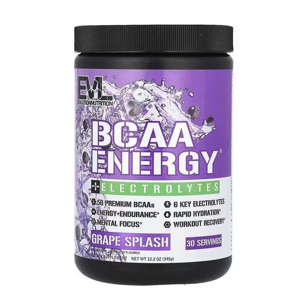 BCAA Energy + Electrolytes - Grape Splash - 345g