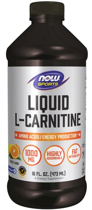 Liquid L-Carnitine - 1000mg Citrus - 473 ml.