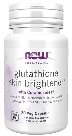 Glutathione Skin Brightener with Ceramosides - 30 vcaps