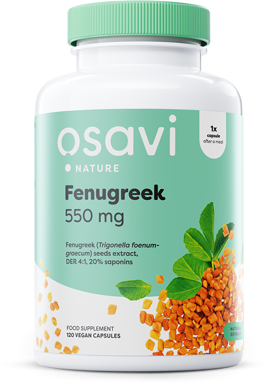 Fenugreek - 550mg - 120 vcaps