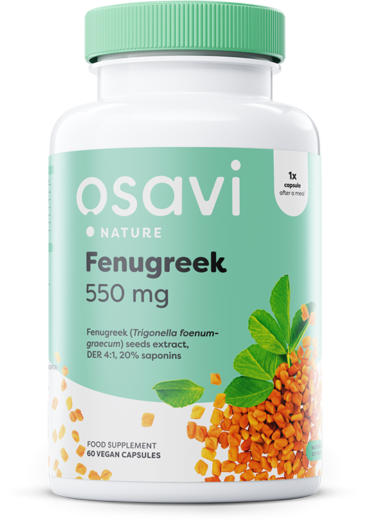 Fenugreek - 550mg - 60 vcaps