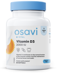2000IU - 60 softgels