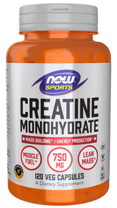 Creatine Monohydrate - 750mg - 120 vcaps