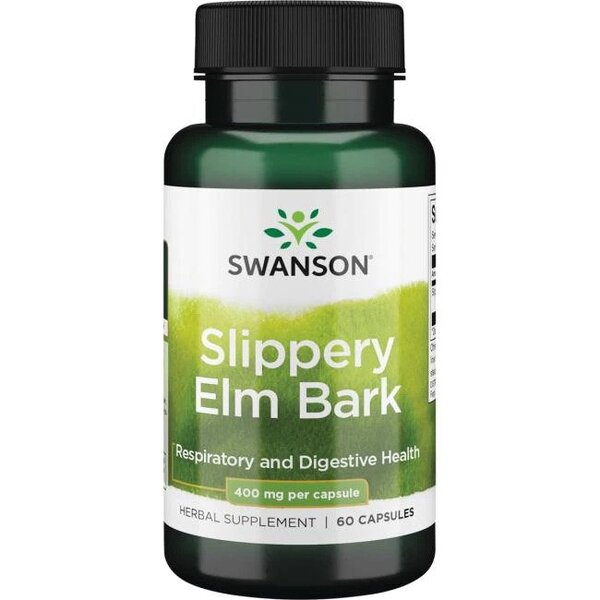 Slippery Elm Bark - 400mg - 60 caps