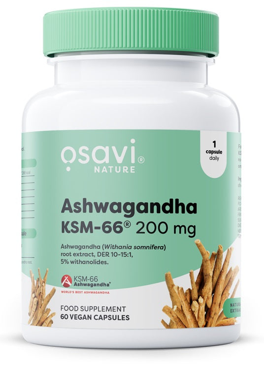 Ashwagandha KSM-66 - 200mg - 60 vegan caps