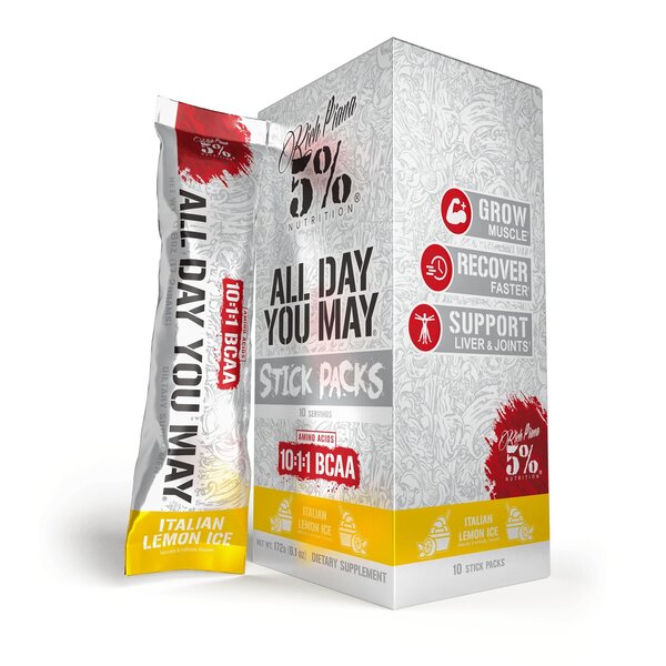 AllDayYouMay - Legendary Series Stick Packs - Italian Lemon Ice - 10 x 17g
