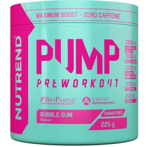 Pump Pre-Workout - Bubble Gum - 225g