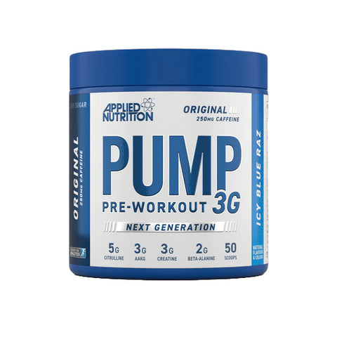 Pump 3G Pre-Workout - Icy Blue Raz - 375g