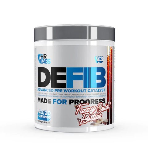 Defib V3 - Advanced Pre Workout Catalyst - Fizzy Cola Bottles - 420g