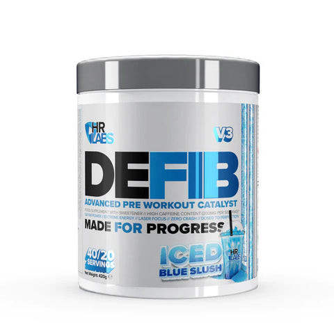 Defib V3 - Advanced Pre Workout Catalyst - Iced Blue Slush - 420g