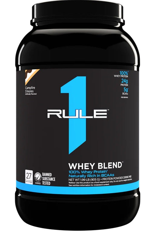 R1 Whey Blend, Campfire Smores - 905g