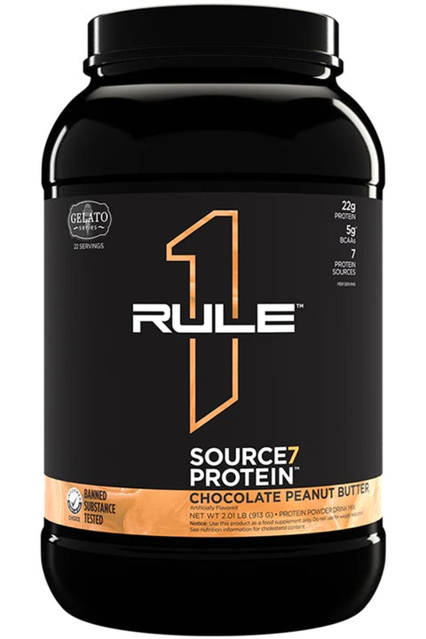 Source7 Protein - Chocolate Peanut Butter Gelato - 913g