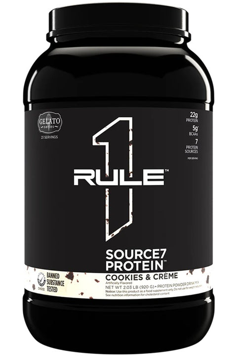 Source7 Protein - Cookies & Creme Gelato - 920g