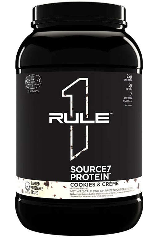 Source7 Protein - Cookies & Creme Gelato - 920g