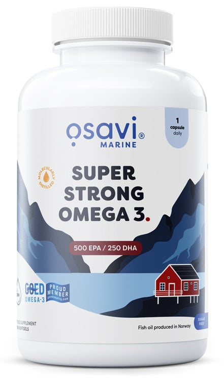 Super Strong Omega 3 - 500 EPA / 250 DHA - 180 softgels