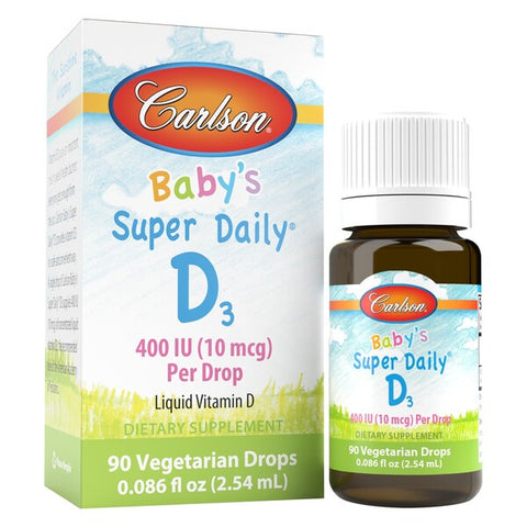 Babys Super Daily D3 - 400 IU - 2.54 ml.
