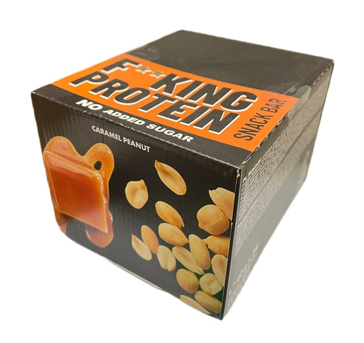 Fitking Protein Snack Bar - Caramel Peanut - 24 x 40g