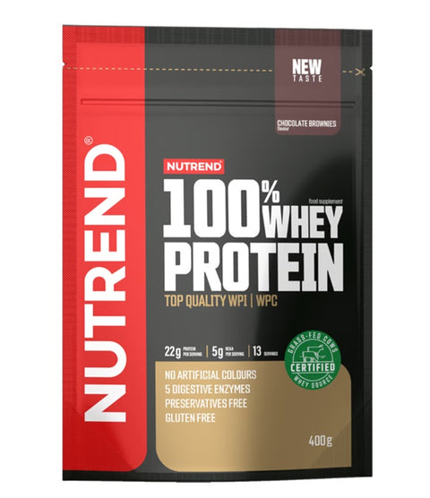 100% Whey Protein - Chocolate Brownies - 400g