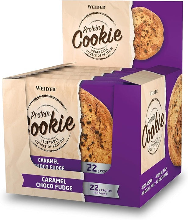 Protein Cookie - Caramel Choco Fudge - 12 x 90g