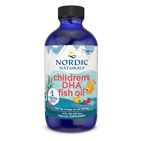 Childrens DHA - 530mg Omega-3 Strawberry - 119 ml.
