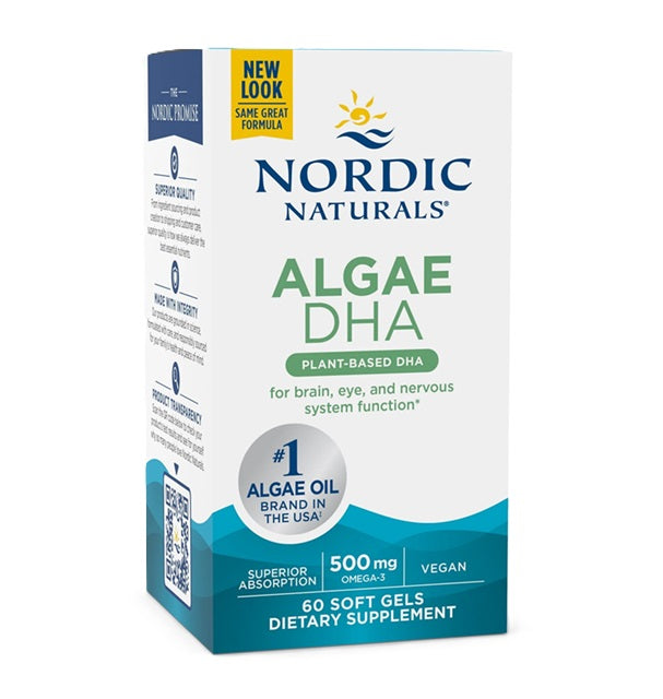 Algae DHA - 500mg - 60 softgels